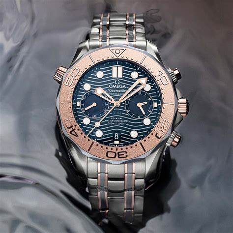 omega titanium divers watch|omega 300m diver 42mm chronograph.